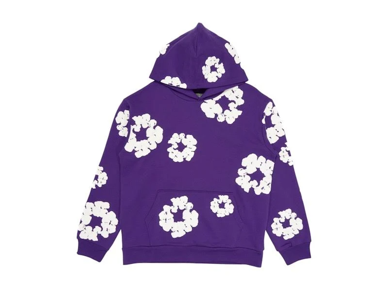 Denim Tears Purple hoodie