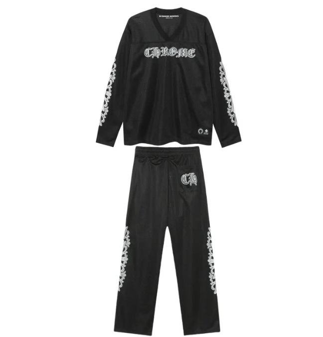 CHROME-HEARTS Matty Boy Mesh Tracksuit (Black)