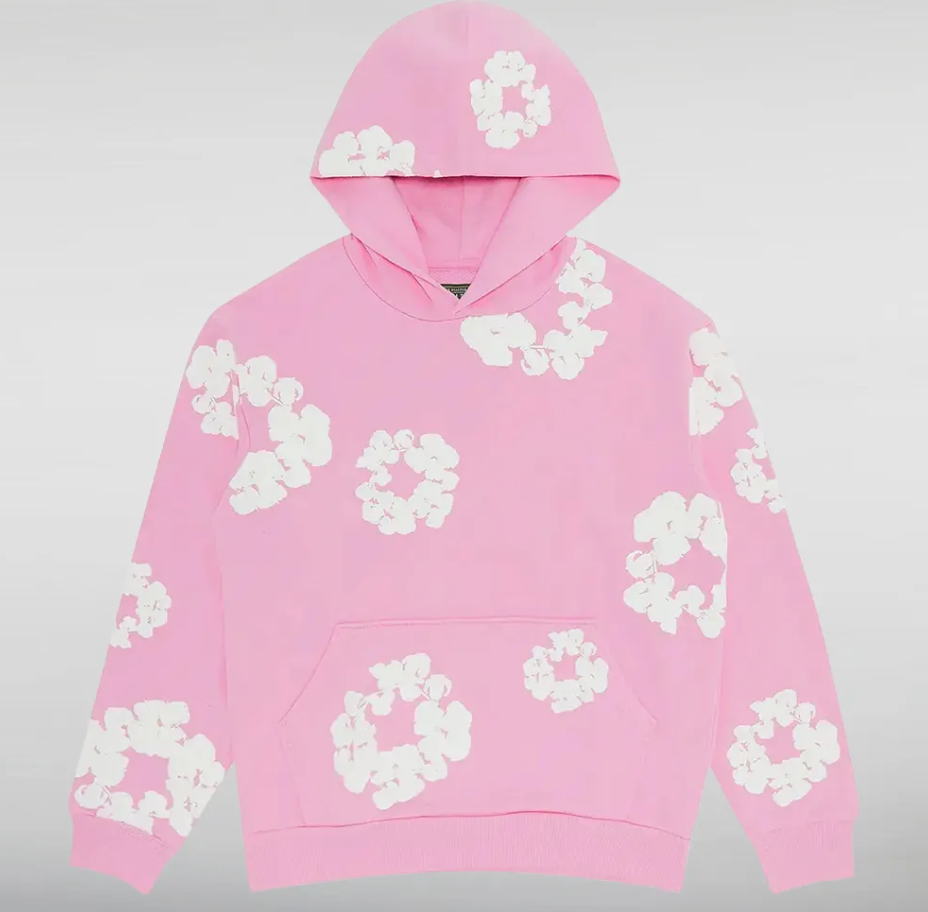 Denim Tears Pink hoodie