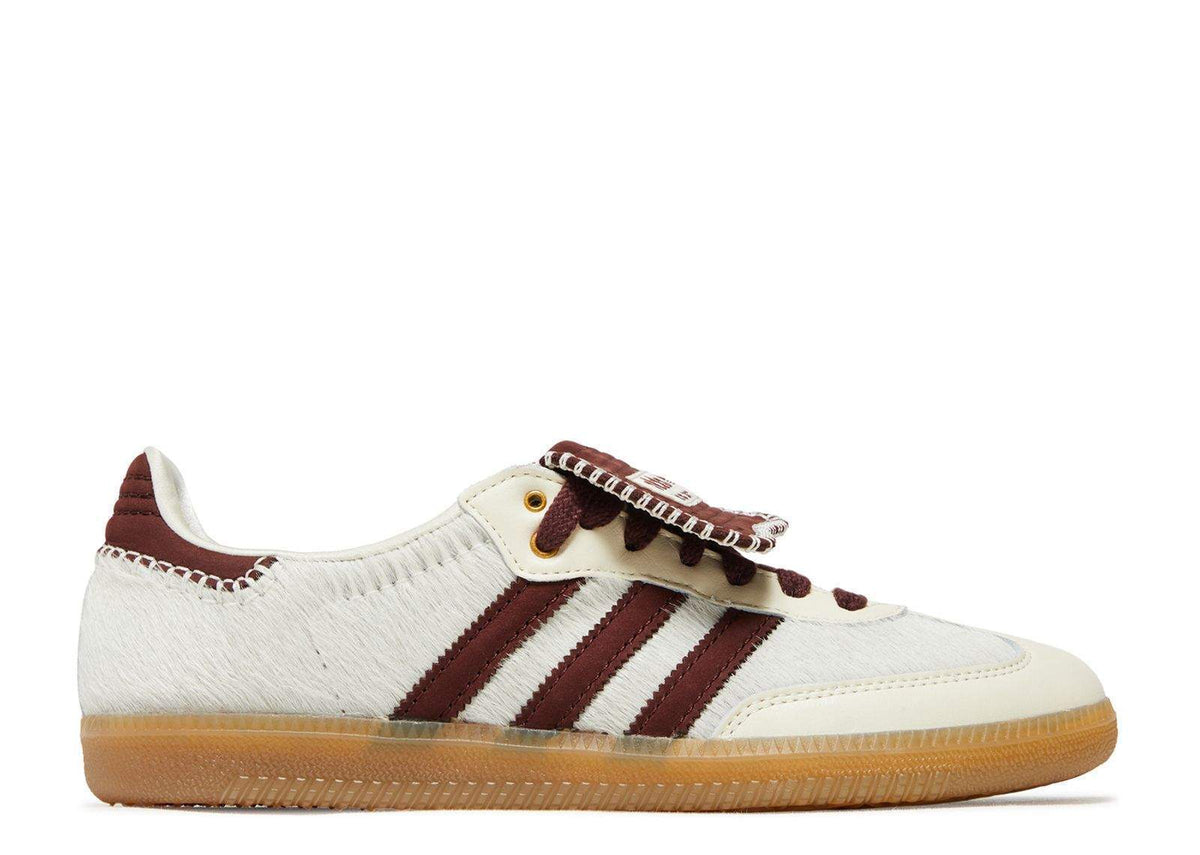 Adidas Samba Wales Bonner X Samba Pony Cream White Unfading Sneaker — view 1