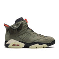 Travis Scott x Air Jordan 6 Retro ‘Olive’ Revered Footwear — view 1