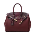Hermes Birkin 35 Crocodile Handbag — view 1