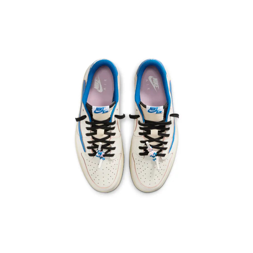 Air Jordan 1 Low x Travis Scott x Fragment Design 'Military Blue' — view 3