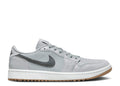 Air Jordan 1 Low Golf Wolf Grey Gum Unfading Sneaker — view 1