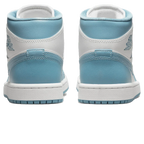 Air Jordan 1 Mid 'UNC University Blue' (2022) — view 3