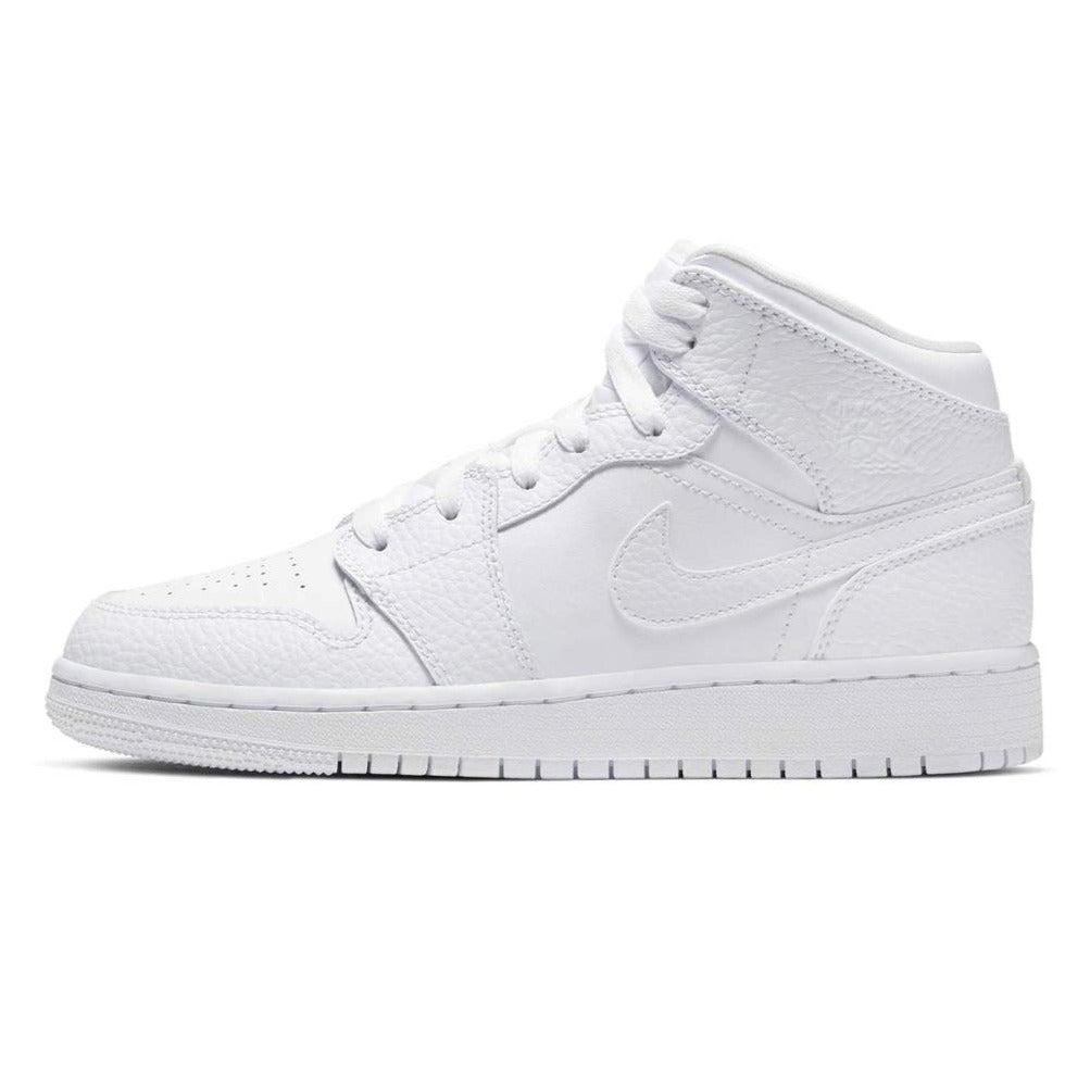 Air Jordan 1 Mid 'Triple White' — view 1