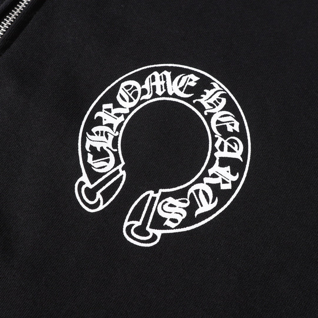 Chrome Hearts New Zip Up Hoodie -851 — view 6