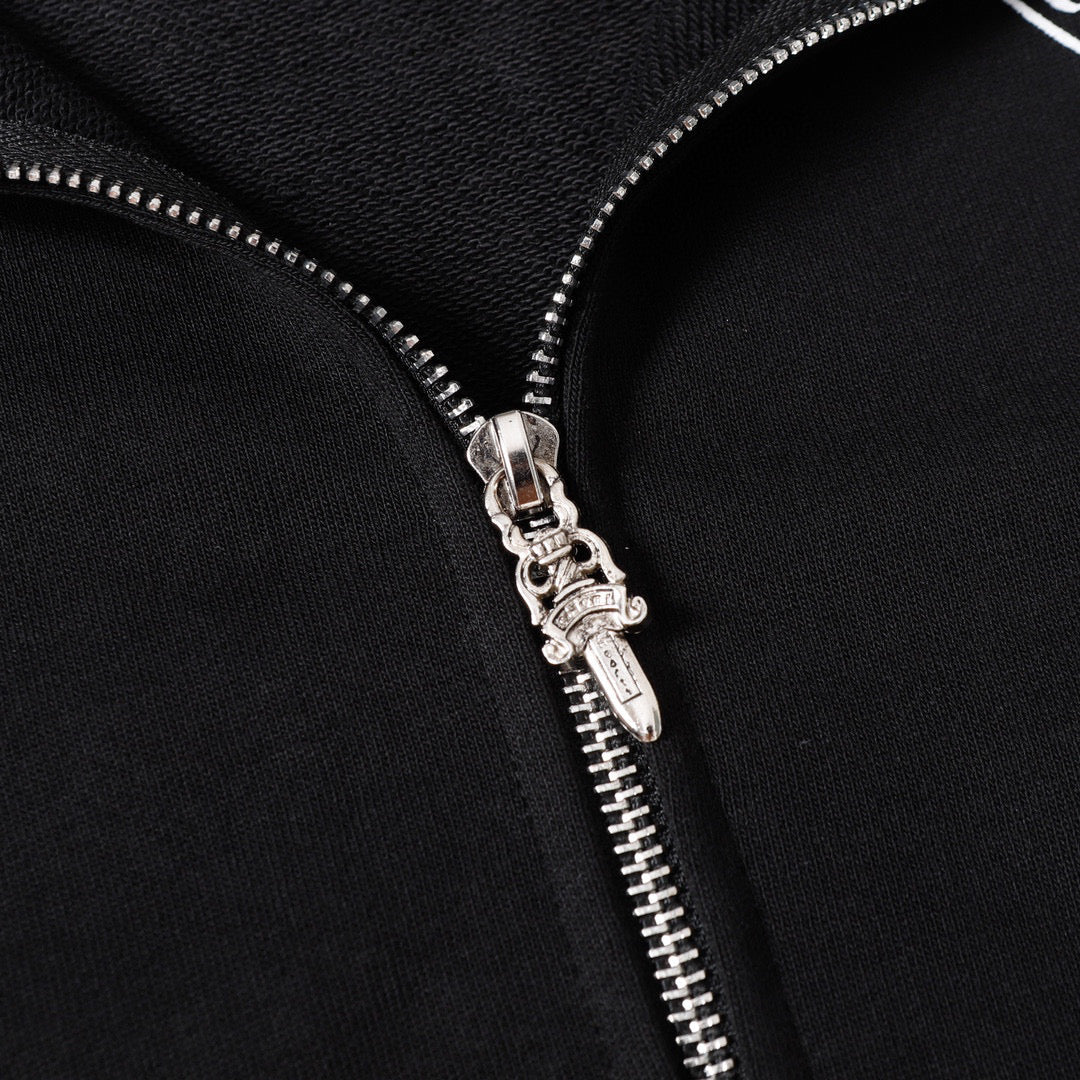 Chrome Hearts New Zip Up Hoodie -851 — view 7