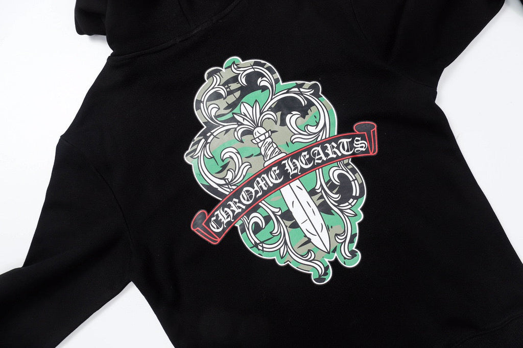 Chrome Hearts New Zip Up Hoodie -834 — view 4
