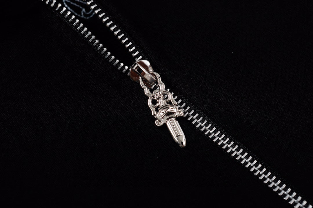 Chrome Hearts New Zip Up Hoodie -834 — view 8