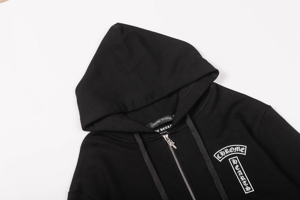 Chrome Hearts New Zip Up Hoodie -830 — view 4