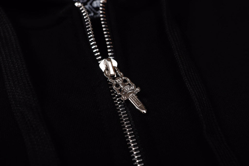 Chrome Hearts New Zip Up Hoodie -830 — view 9
