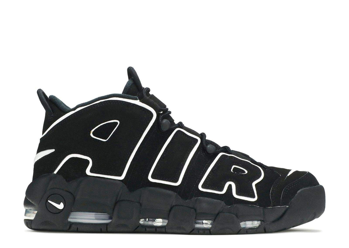 Nike Air More Uptempo ‘Black White’ 2020 414 Unfading Sneaker — view 1